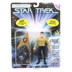 Star Trek SCOTT Spencer Gifts Exclusive Figure 1996 Playmates Vintage SCOTTY b
